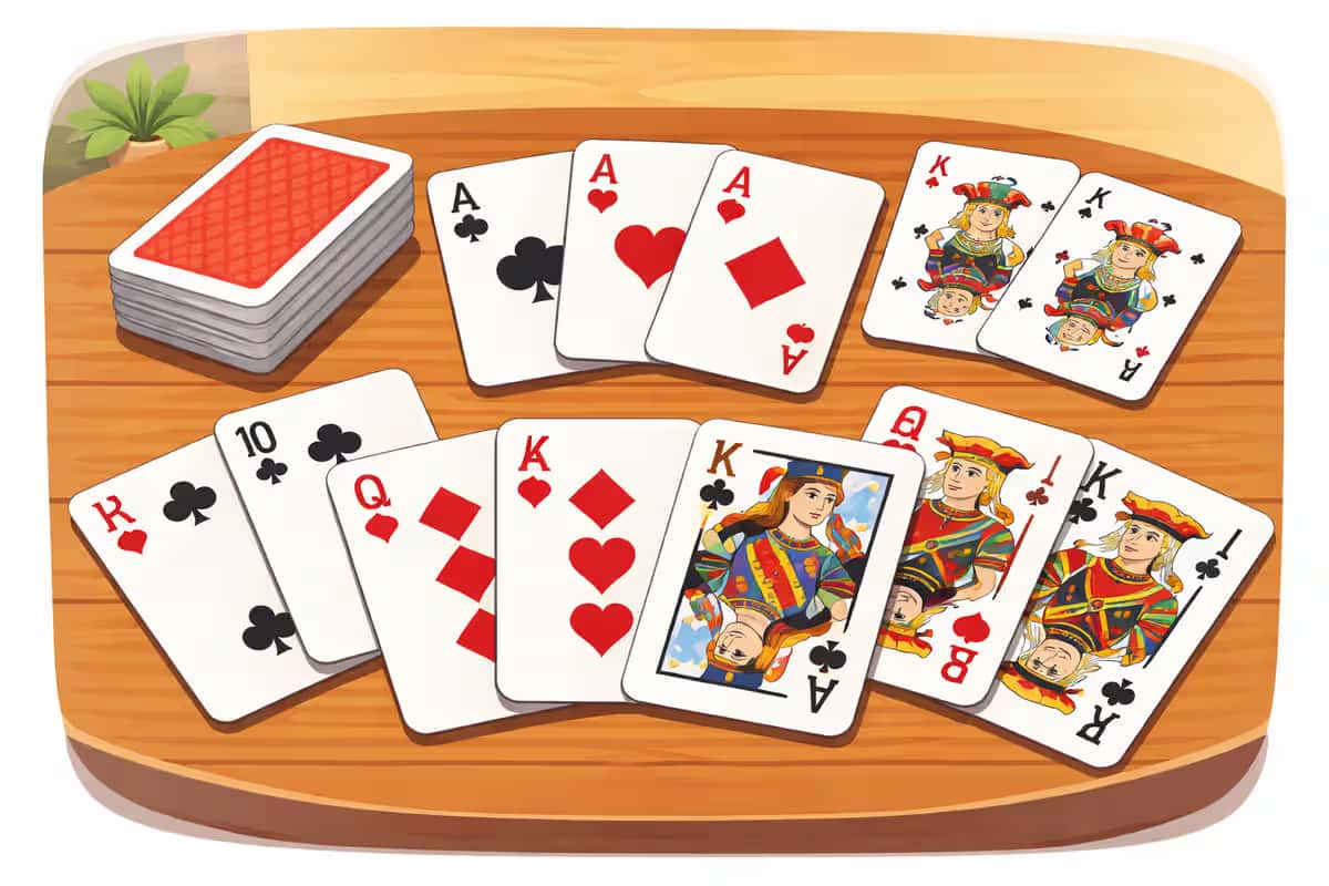 hvor mange kort er det i et kortspil
