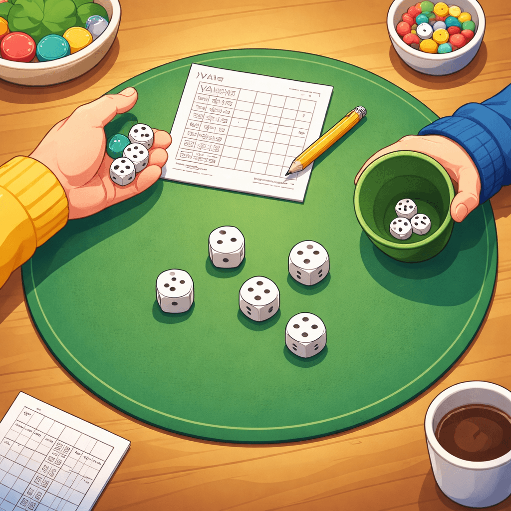 Yatzy med 2 spillere