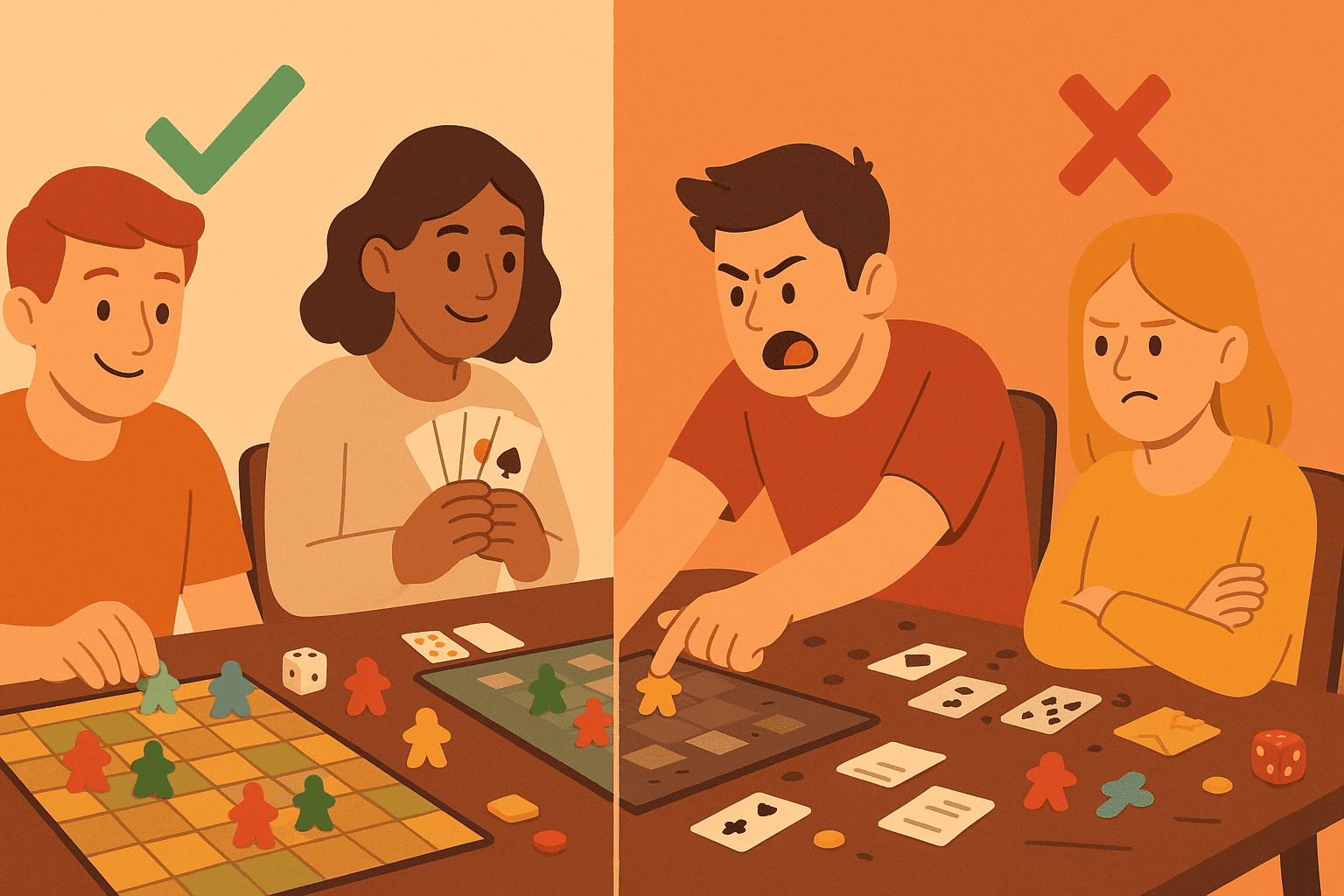 Game Etiquette Dos and Donts at the Table