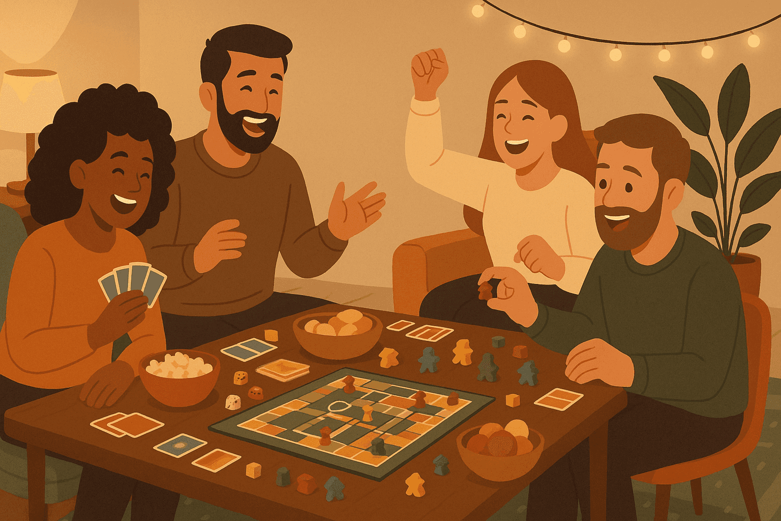 how to organize a game night